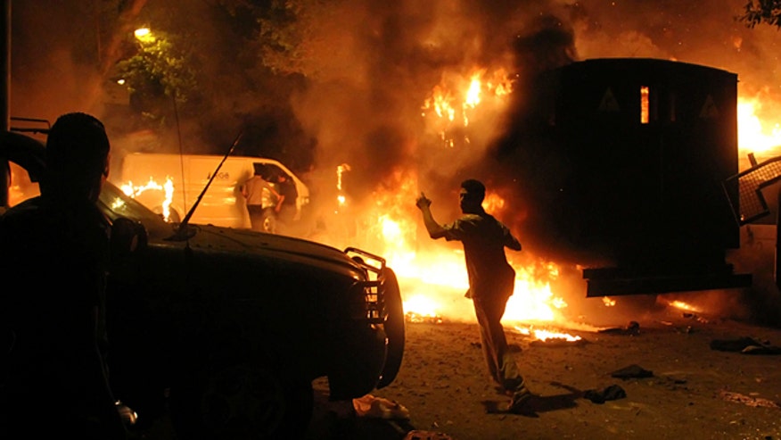 Facebook page Israeli embassy violence